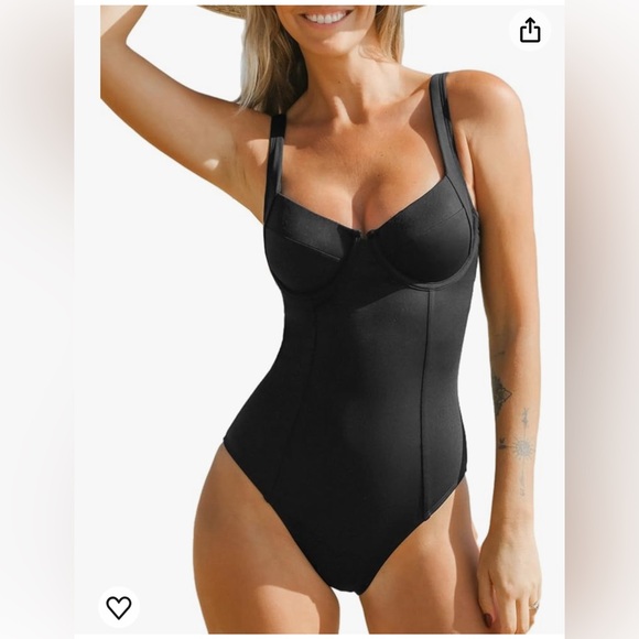 CUPSHE Women's One Piece Swimsuit - Picture 2 of 8